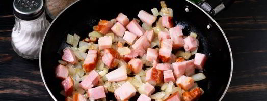 паста карбонара без яиц. Шаг 6