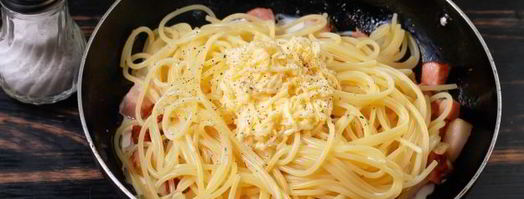 паста карбонара без яиц. Шаг 9