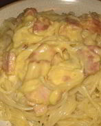 Паста Карбонара со сливками