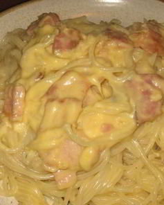 Паста Карбонара со сливками