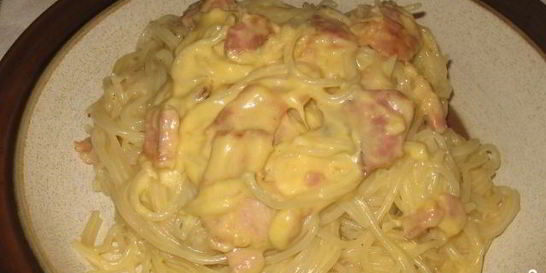 Паста Карбонара со сливками