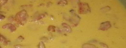 паста карбонара со сливками. Шаг 2