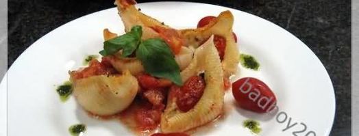 паста кончильони с сыром и помидорами. Шаг 34