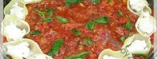 паста кончильони с сыром и помидорами. Шаг 22