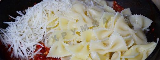 паста с баклажанами в томатном соусе. Шаг 7