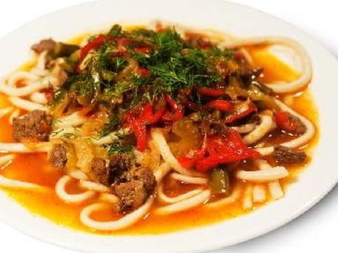 Рецепт пасты с бараниной и овощами