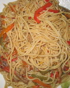 Паста с индейкой