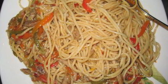 Паста с индейкой