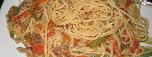 паста с индейкой. Шаг 13