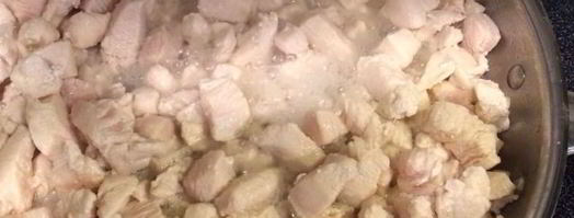 паста с курицей в сливочном соусе. Шаг 2