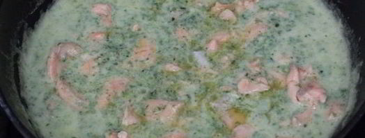 паста с лососем. Шаг 6