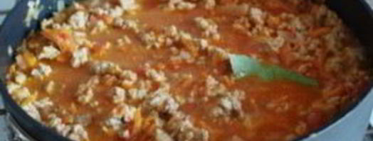 паста с мясным соусом. Шаг 3