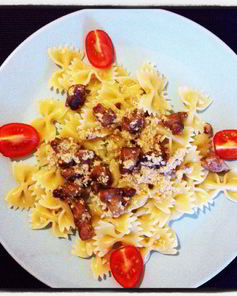 Паста с пряной свининой