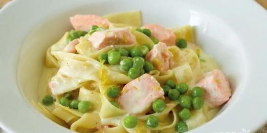 Паста с рыбой