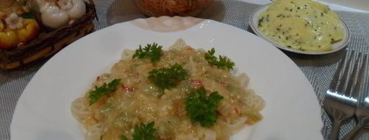 паста с сыром и цукини. Шаг 7