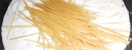 паста со сметанным соусом и брокколи. Шаг 5