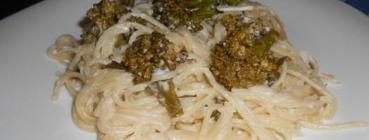 паста со сметанным соусом и брокколи. Шаг 8