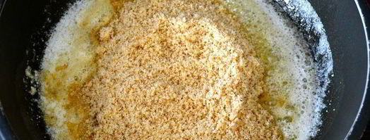 паста в сливочно-ореховом соусе. Шаг 2