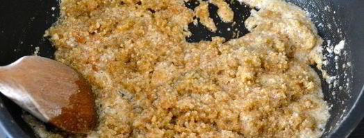 паста в сливочно-ореховом соусе. Шаг 3