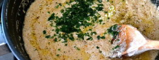 паста в сливочно-ореховом соусе. Шаг 5