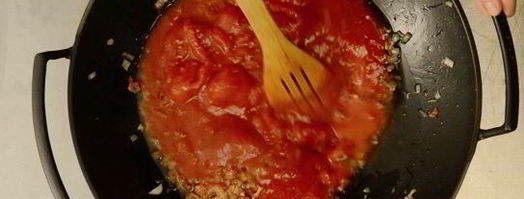 спагетти аматричана. Шаг 3