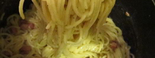 спагетти карбонара. Шаг 8