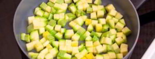 спагетти с кабачками и шпинатом. Шаг 3