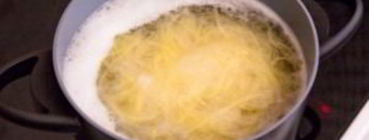 спагетти с кабачками и шпинатом. Шаг 6