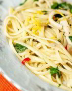 Спагетти с кальмарами