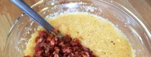 спагетти с жареным беконом и сырно-яичным соусом. Шаг 6