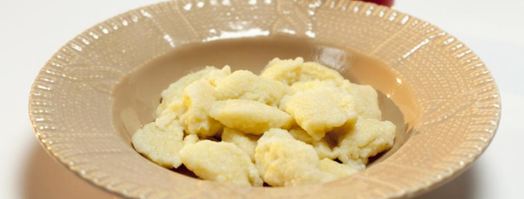 манные клецки с киселем. Шаг 3