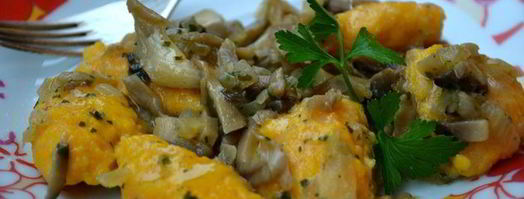 морковные клецки с грибами. Шаг 17