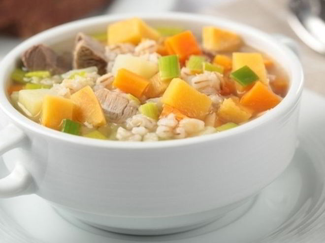 Рецепт баранины с овощами и перловкой