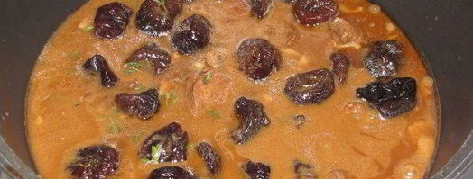 баранина в пиве с пряными сливами. Шаг 12