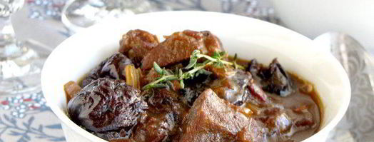 баранина в пиве с пряными сливами. Шаг 14