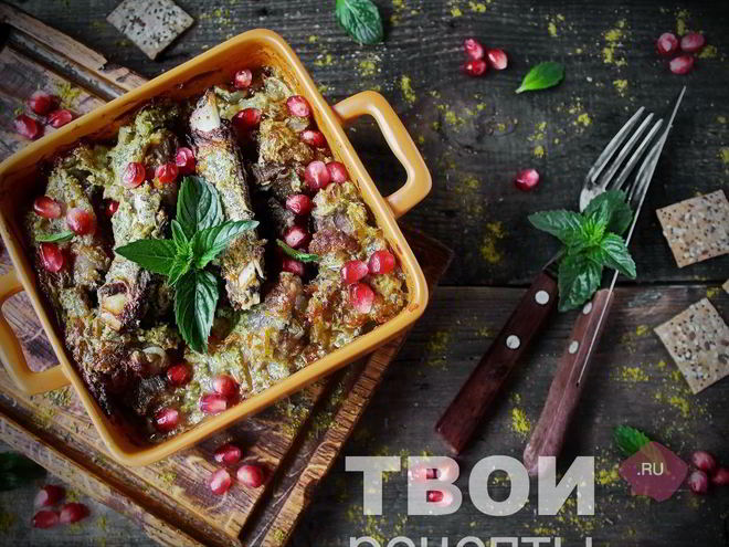 Рецепт бараньих ребрышек в духовке