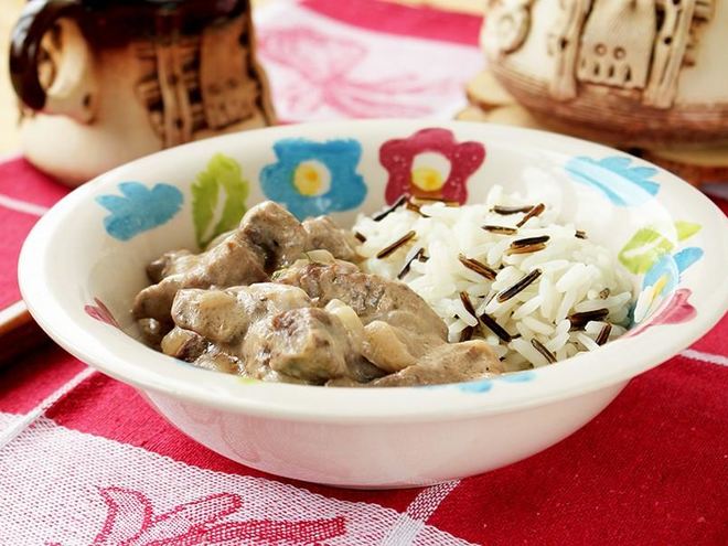 Рецепт бефстроганова из свинины в мультиварке