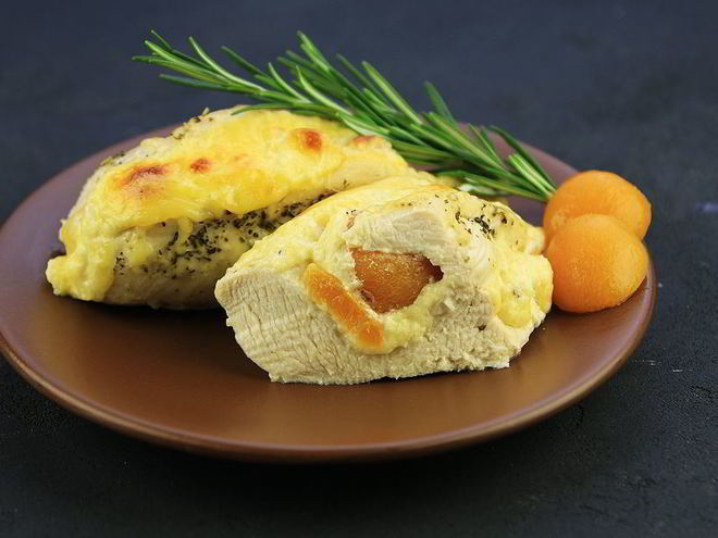 Рецепт фаршированных куриных грудок