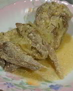 Индейка, тушеная в сметане