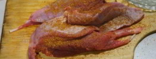 индейка, тушеная в сметане. Шаг 2