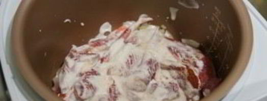 индейка, тушеная в сметане. Шаг 5