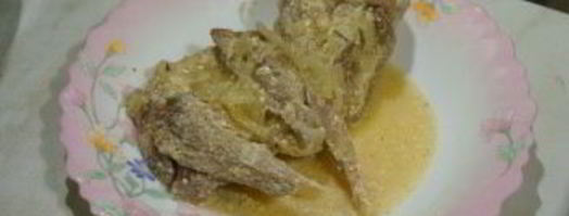 индейка, тушеная в сметане. Шаг 6