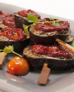 Кебаб из баклажанов