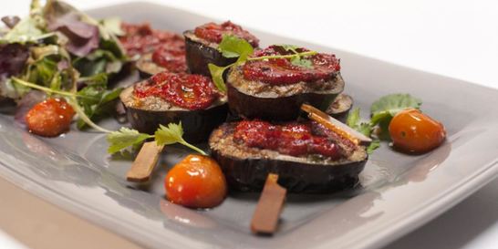 Кебаб из баклажанов