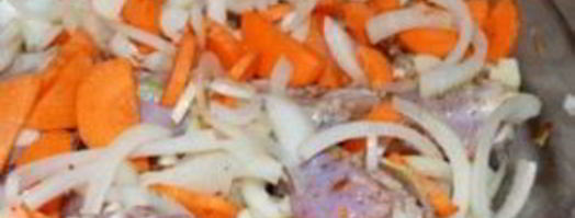 кролик, тушенный в вине с овощами. Шаг 7