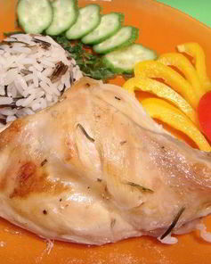 Кролик в белом вине