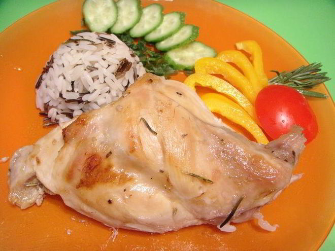 Рецепт кролика в белом вине