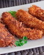 Куриная грудка в кокосовых хлопьях