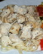 Куриное филе в кефире на сковороде