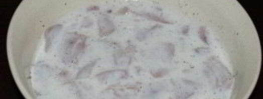 куриное филе в кефире на сковороде. Шаг 5